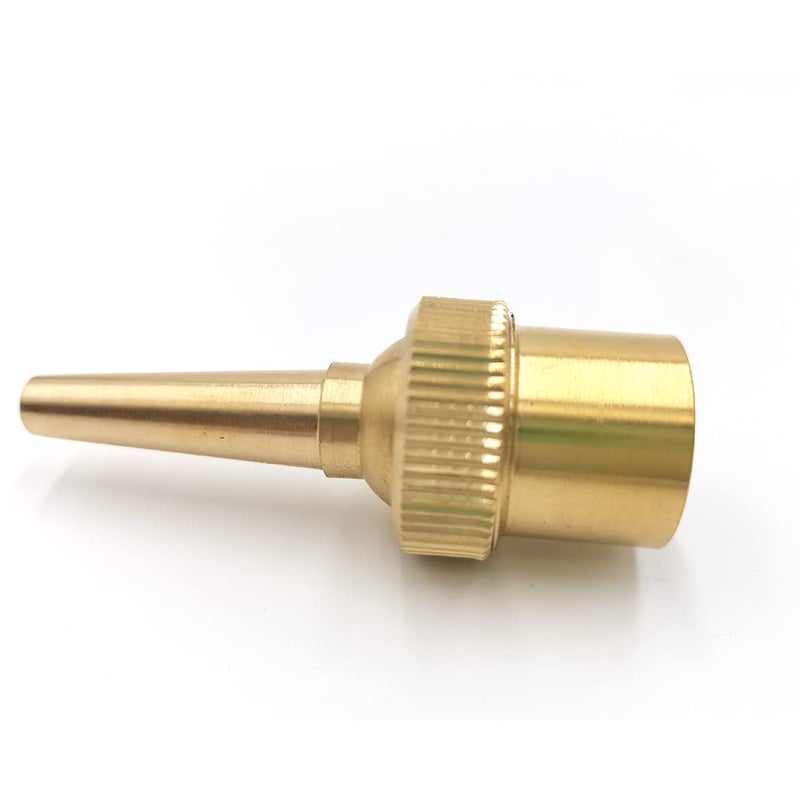 QLLUCKLY 6 قطع 1/2" DN15 فوهة نافورة نحاسية قابلة للتعديل اتجاهها رأس رش الماء للاستخدام في تنسيق الحدائق - Image 2